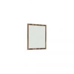 Homeroots - 41" Natural Wood Framed Accent Mirror - Image 3
