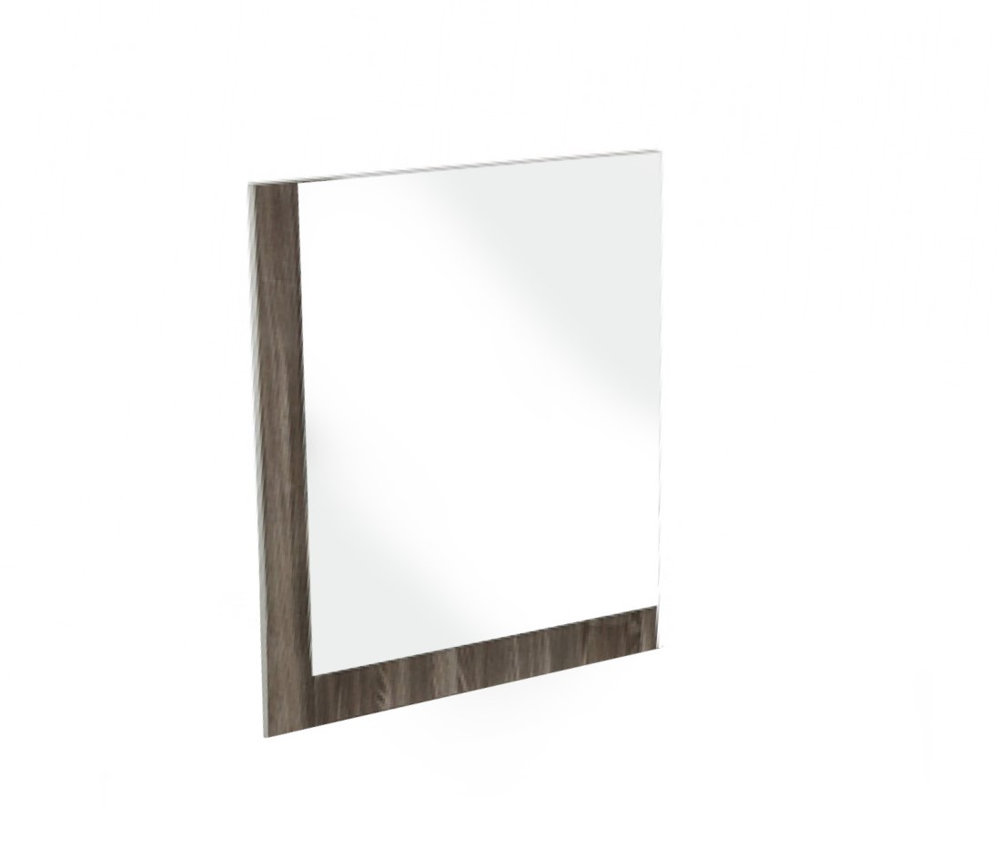 282644_5_AGntlgzf Homeroots - 41" Gray Wood Framed Mounted Dresser Mirror - Image 1
