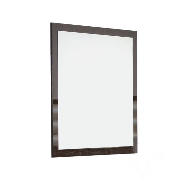 Homeroots - 41" Ebony Wood Framed Mounted Dresser Mirror - Image 1