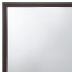 Homeroots - 35" Espresso Wood Mounted Dresser Mirror - Image 3