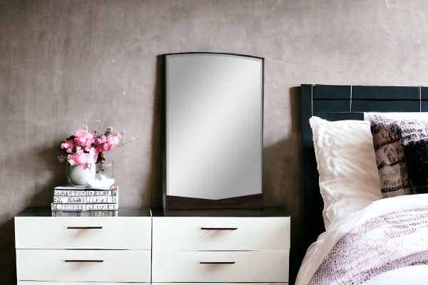 Homeroots - 43" Dark Brown Dresser Mirror - Image 4