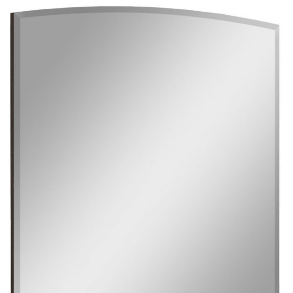 Homeroots - 43" Dark Brown Dresser Mirror - Image 7