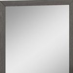 Homeroots - 43" Refined Grey High Gloss Mirror - Image 3