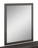 Homeroots - 43" Refined Grey High Gloss Mirror - Image 4