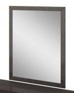Homeroots - 43" Refined Grey High Gloss Mirror - Image 5