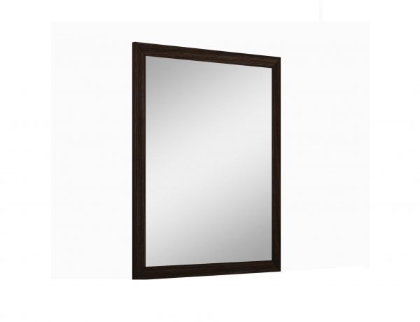 Homeroots - 43" Dark Brown Framed Dresser Mirror - Image 1