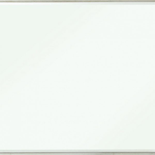 Homeroots - 42" Silver Wood Framed Mounted Dresser Mirror - Image 3