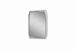 Homeroots - 49" Taupe Abstract Glass Framed Accent Mirror - Image 3