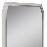 Homeroots - 49" Taupe Abstract Glass Framed Accent Mirror - Image 4