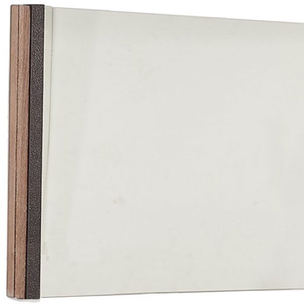 Homeroots - 35" Natural Wood Framed Accent Mirror - Image 4