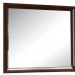 Homeroots - 35" Espresso Wood Framed Mounted Dresser Mirror - Image 4