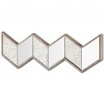 Homeroots - 14" Natural Novelty Wood Framed Accent Mirror - Image 2