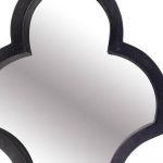 Homeroots - 34" Black Novelty Framed Accent Mirror - Image 3
