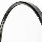 Homeroots - 36" Black Oval Metal Framed Accent Mirror - Image 6