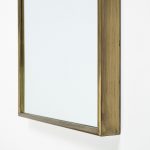 Homeroots - 70" Gold Arch Metal Framed Accent Mirror - Image 5