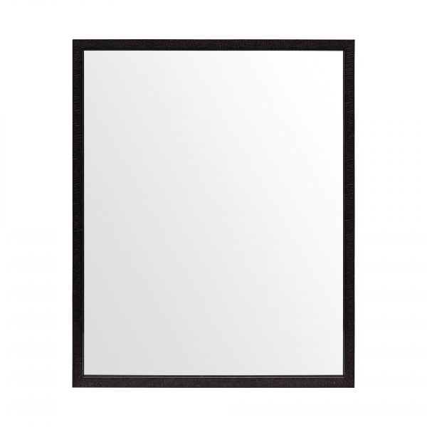 Homeroots - Rectangle Espresso Accent Mirror With Lakeside Design - Image 4