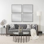 Homeroots - Rectangle Grey Accent Mirror With Driftwood Quality Frame - Image 7