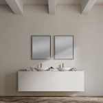 Homeroots - Rectangle Grey Accent Mirror With Driftwood Quality Frame - Image 6