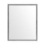 Homeroots - Rectangle Grey Accent Mirror With Driftwood Quality Frame - Image 4