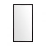 Homeroots - Rectangle Espresso Accent Mirror With Lakeside Design - Image 4
