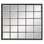 Homeroots - Rectangular Antique Black Finish Mirror With Beveled Edge - Image 4