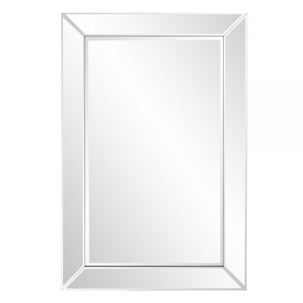 Homeroots - 36" Glass Framed Accent Mirror - Image 3