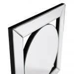 Homeroots - 12" Round in Square Glass Framed Accent Mirror - Image 7