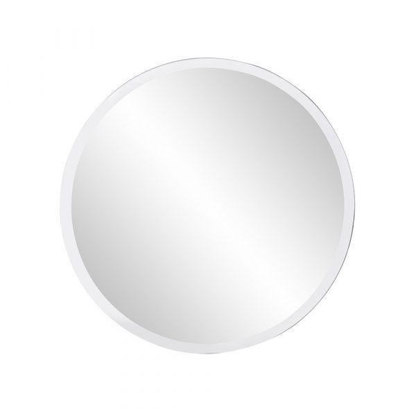 Homeroots - 12" Clear Round Unframed Accent Mirror - Image 2
