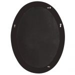Homeroots - 33" Gold Oval Framed Accent Mirror - Image 4
