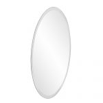Homeroots - 28" Gray Round Unframed Accent Mirror - Image 4