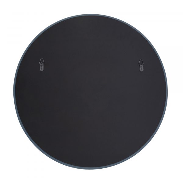 Homeroots - 28" Gray Round Unframed Accent Mirror - Image 6