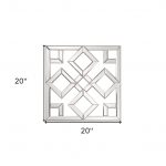 Homeroots - Interlocking Mirrored Squares With Lattice Design - Image 9