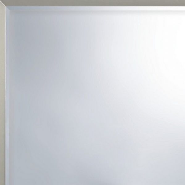 Homeroots - 36" Silver Framed Dresser Mount Mirror - Image 4
