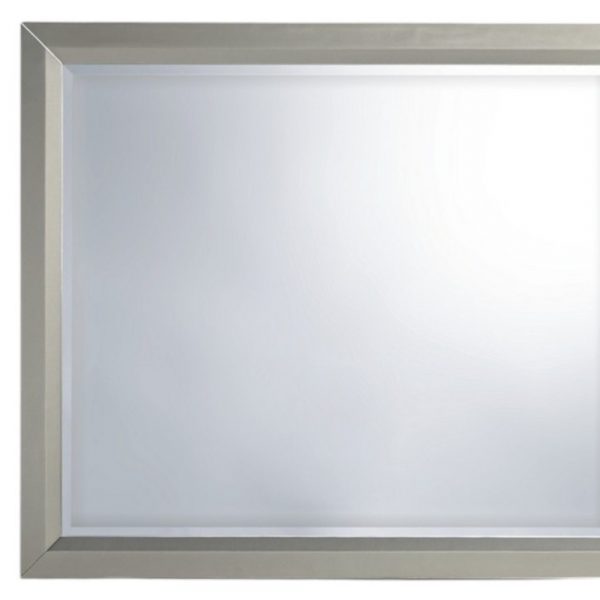 Homeroots - 36" Silver Framed Dresser Mount Mirror - Image 5