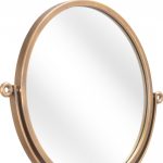Homeroots - Gold Round Wall Mount Mirror - Image 9