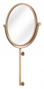 Homeroots - Gold Round Wall Mount Mirror - Image 7