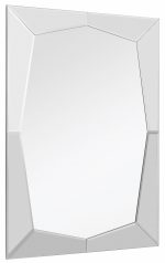 Homeroots - 36" Clear Glass Framed Accent Mirror - Image 2