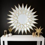 Homeroots - 34" Gold Sunburst Metal Framed Accent Mirror - Image 2