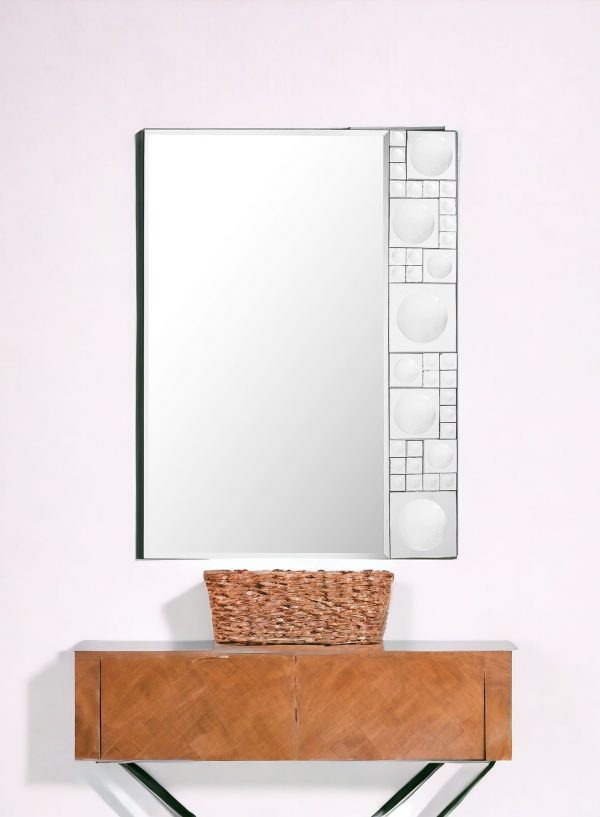 Homeroots - 38" Clear Glass Framed Accent Mirror - Image 2
