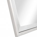 Homeroots - 32" Silver Square Metal Framed Accent Mirror - Image 4
