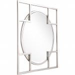 Homeroots - 33" Silver Square Metal Framed Accent Mirror - Image 3