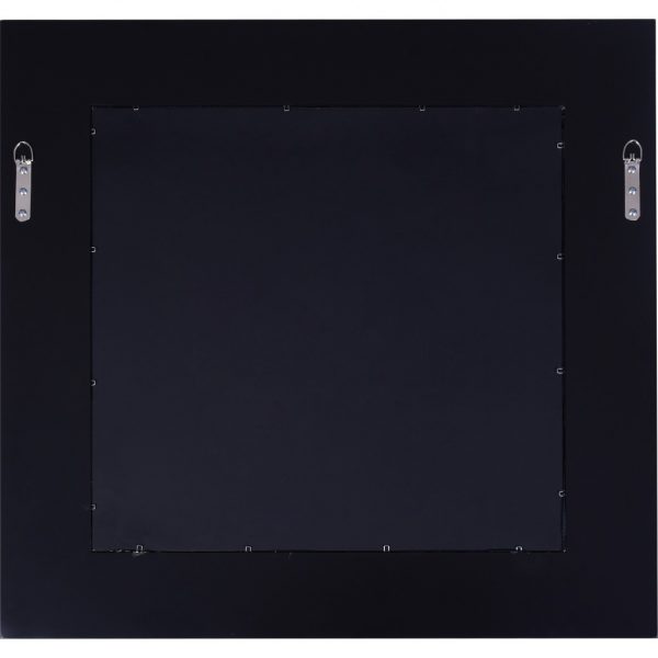 Homeroots - 28" Clear Square Glass Framed Accent Mirror - Image 6