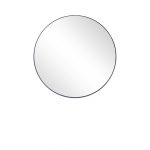 Homeroots - 32" Black Round Metal Framed Accent Mirror - Image 5