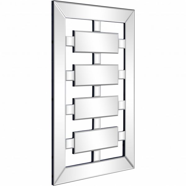 Homeroots - 24" Clear Glass Framed Accent Mirror - Image 3