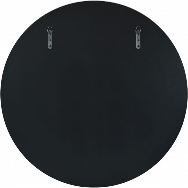 Homeroots - 30" Clear Round Glass Framed Accent Mirror - Image 4
