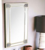 Homeroots - 43" Silver Metal Framed Accent Mirror - Image 9