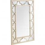 Homeroots - 44" Champagne Metal Framed Accent Mirror - Image 3