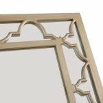 Homeroots - 44" Champagne Metal Framed Accent Mirror - Image 5