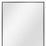 Homeroots - 36" Black Metal Framed Accent Mirror - Image 5