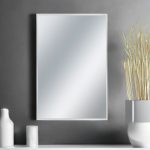 Homeroots - 36" Silver Metal Accent Mirror - Image 2